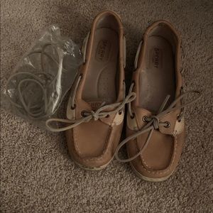 Classic Tan Sperry Topsider Boat Shoes
